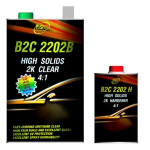B2C 2202B HIGH SOLIDS 2K CLEAR 4:1
